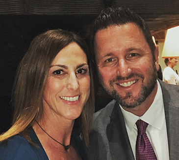 Stephen and his wife, Lisa.